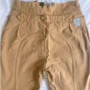 Wah Maker saddle seat equestrian canvas horse riding pants